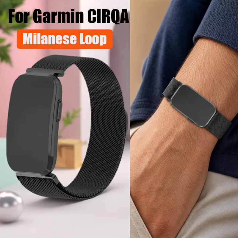 Milanese Loop Magnetic - Metal Band for Garmin CIRQA Wrist