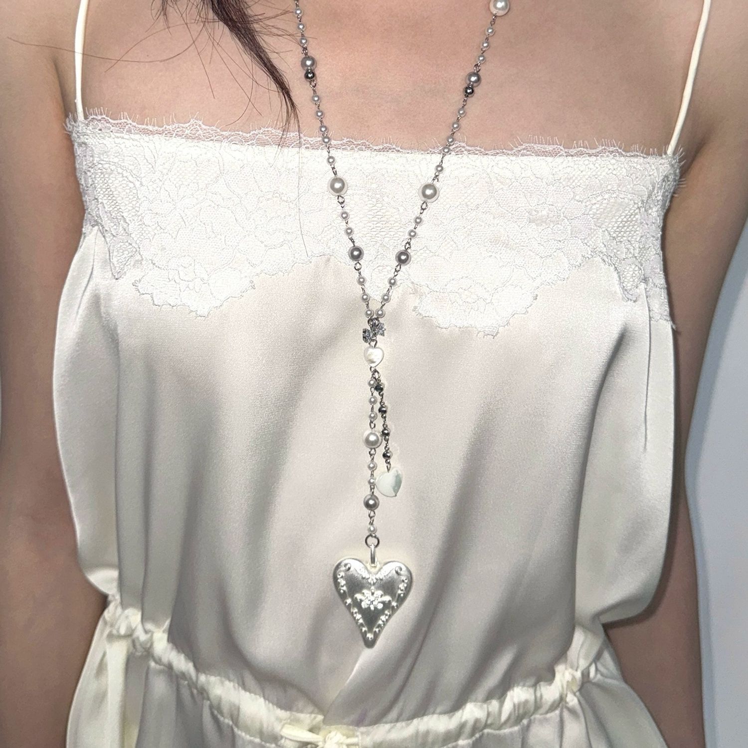 Butterfly Pearl Pendant Neckla - Butterfly Clasp Deployant 评论和价格