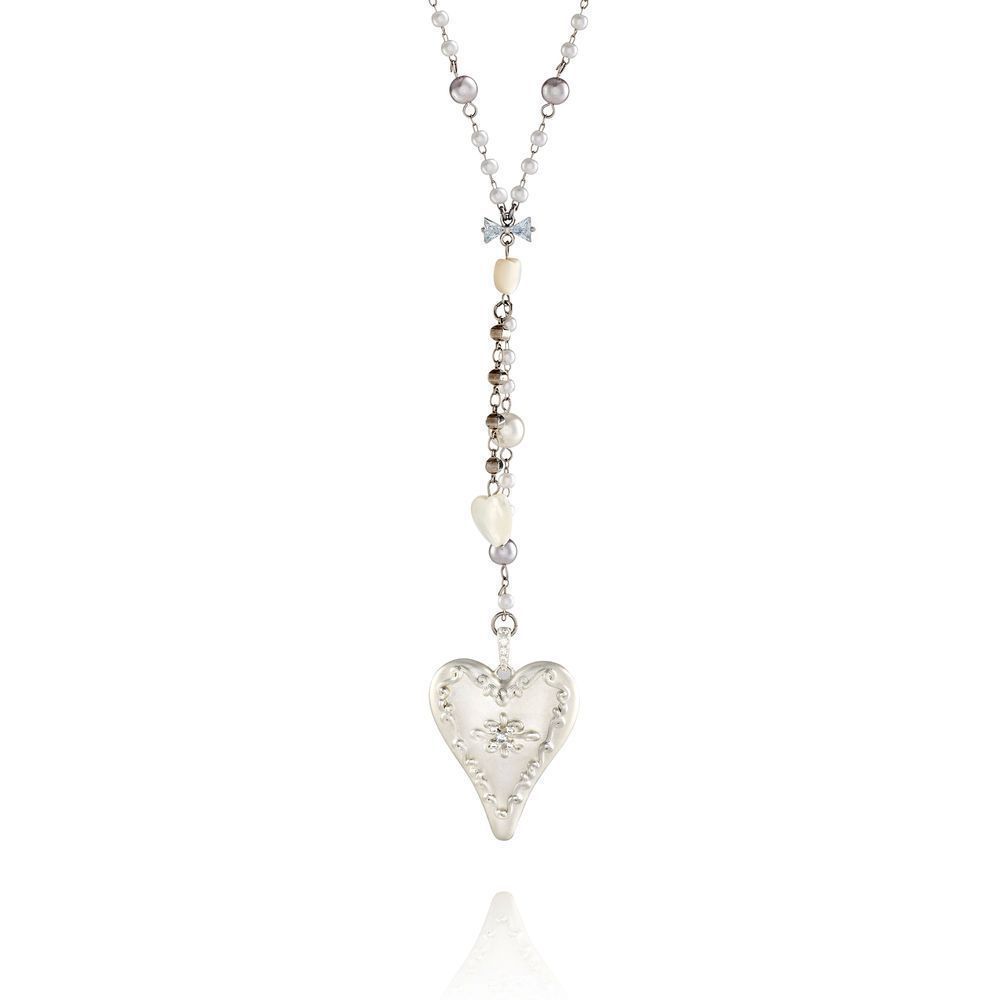 Butterfly Pearl Pendant Neckla - Butterfly Clasp Deployant 评论和价格