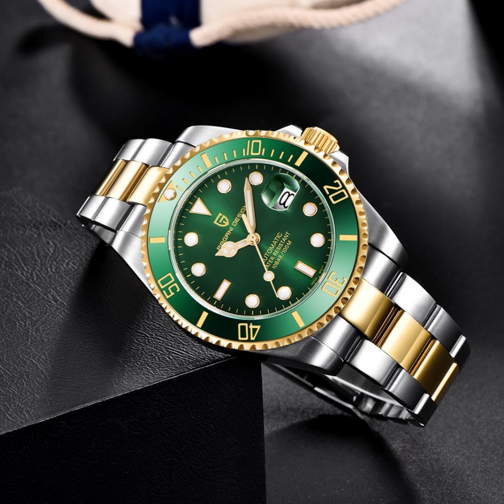 PAGANI Design PD1639 Men Autom - Rolex Watch Submariner 评论和价格