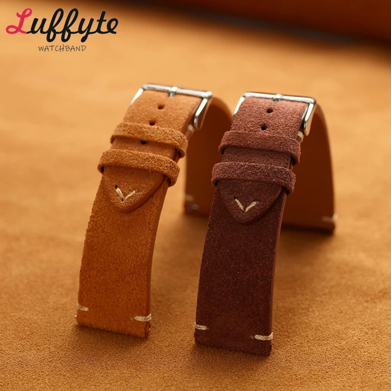 Vintage Suede Genuine Leather  - Suede Strap Watch 评论和价格