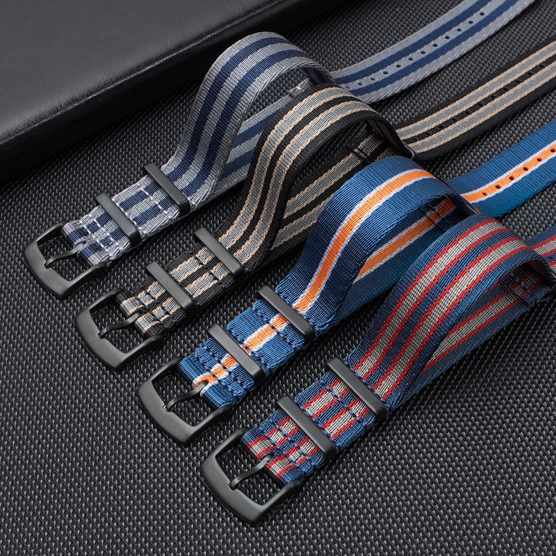 Woven Nylon Strap 18mm 20mm 22 - Canvas Strap Watch 评论和价格