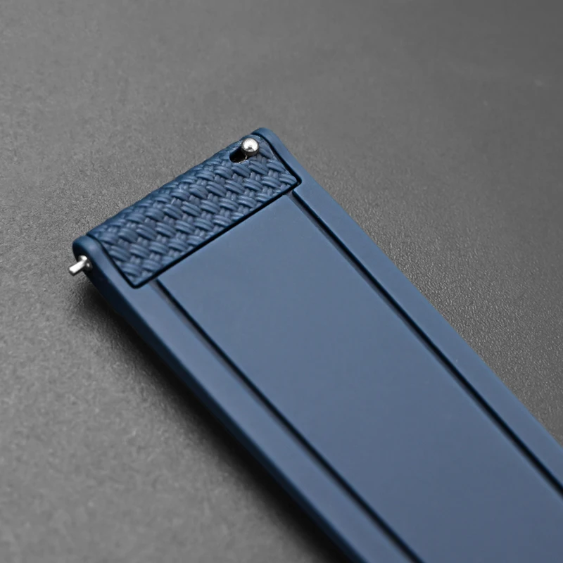 20mm 22mm Liquid Silicone Stra - Omega Watch Speedmaster 评论和价格