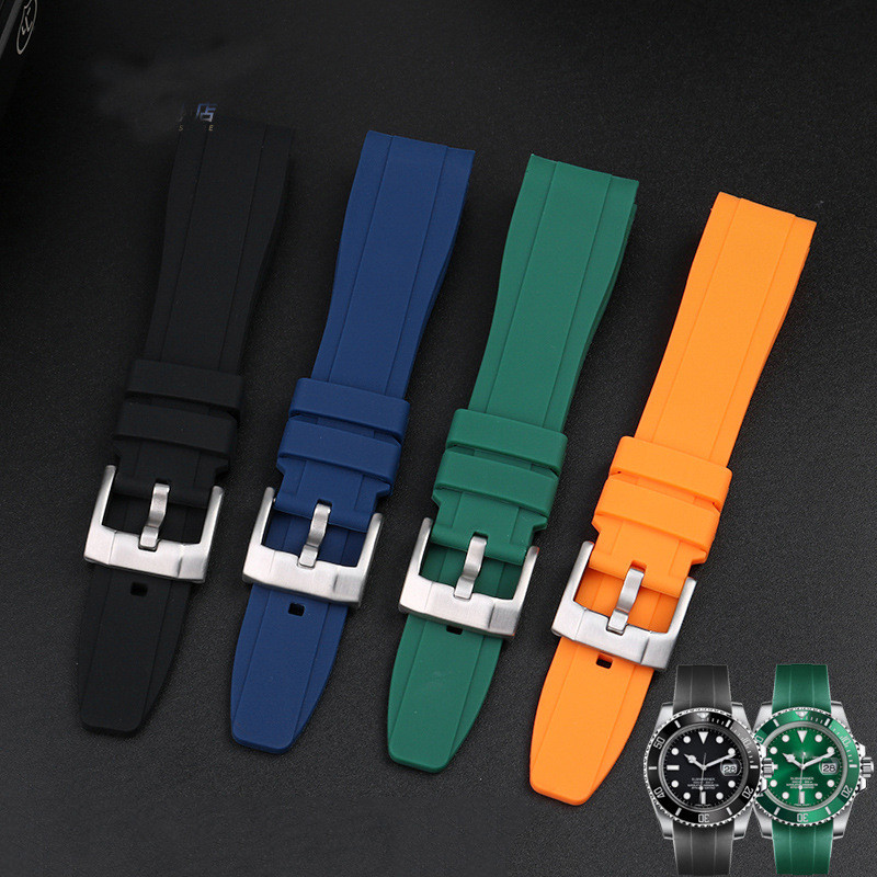 Curved Interface Rubber Strap  - Rubber Strap Diver 评论和价格