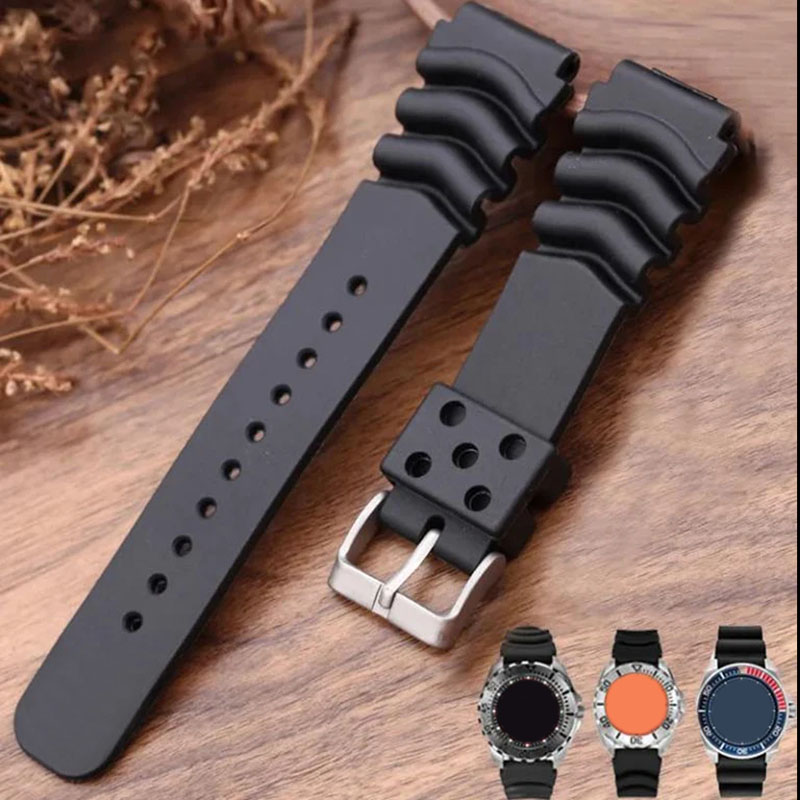 Diving Resin Watch Band for Se - Rubber Strap Diver 评论和价格