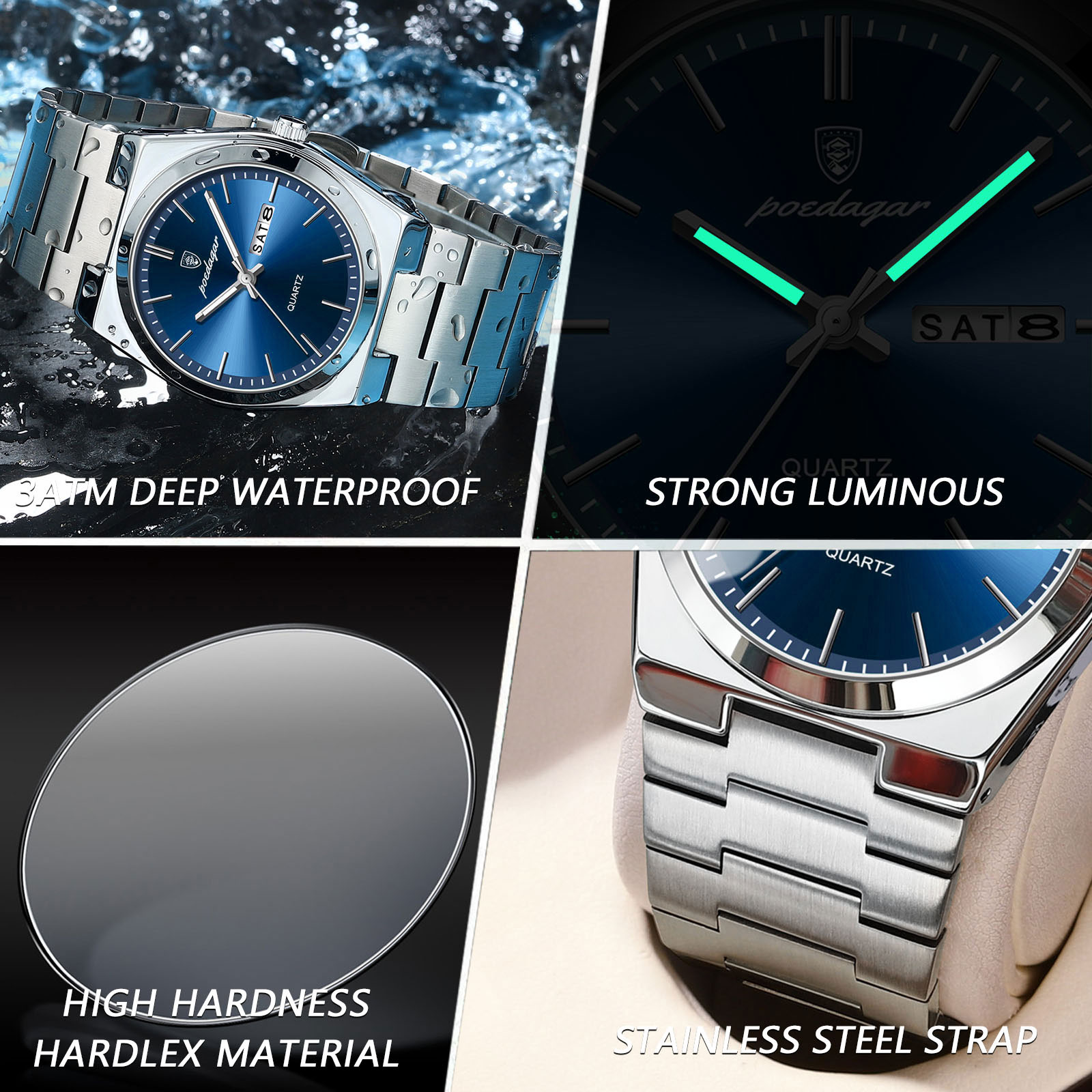 POEDAGAR Luxury Watches For Me - Patek Philippe Watch Nautilus 评论和价格