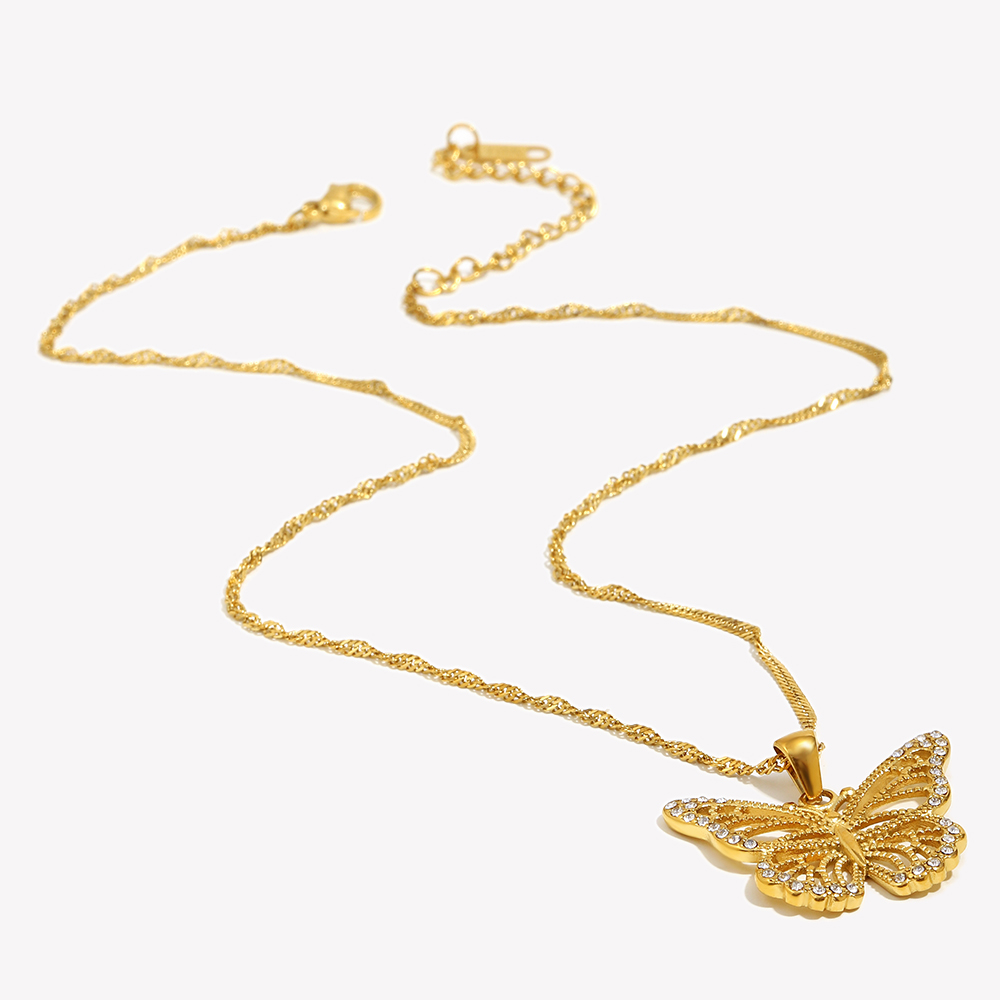 E.B.belle Jewelry Stainless St - Butterfly Clasp Deployant 评论和价格