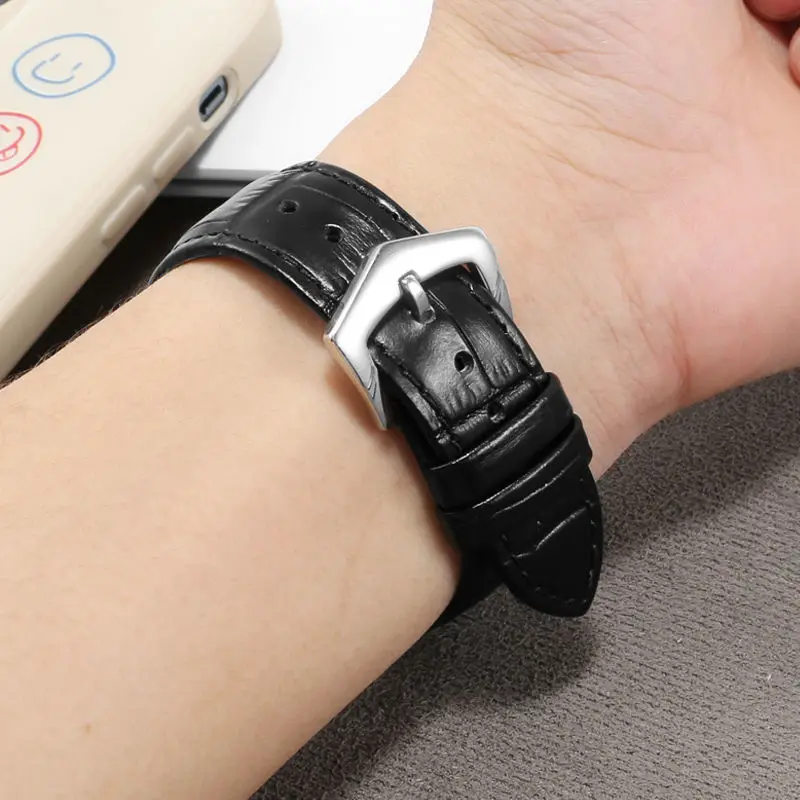 Genuine Leather Watch Strap Fo - Patek Philippe Watch Nautilus 评论和价格