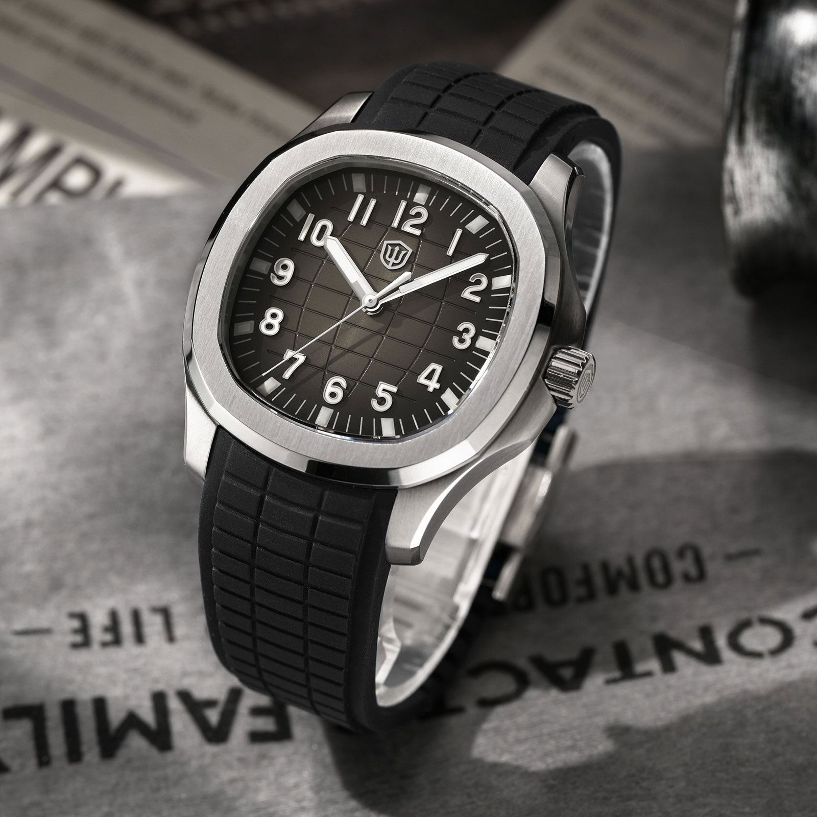 Watchdives WD008 38mm Dive Men - Rolex Watch Submariner 评论和价格