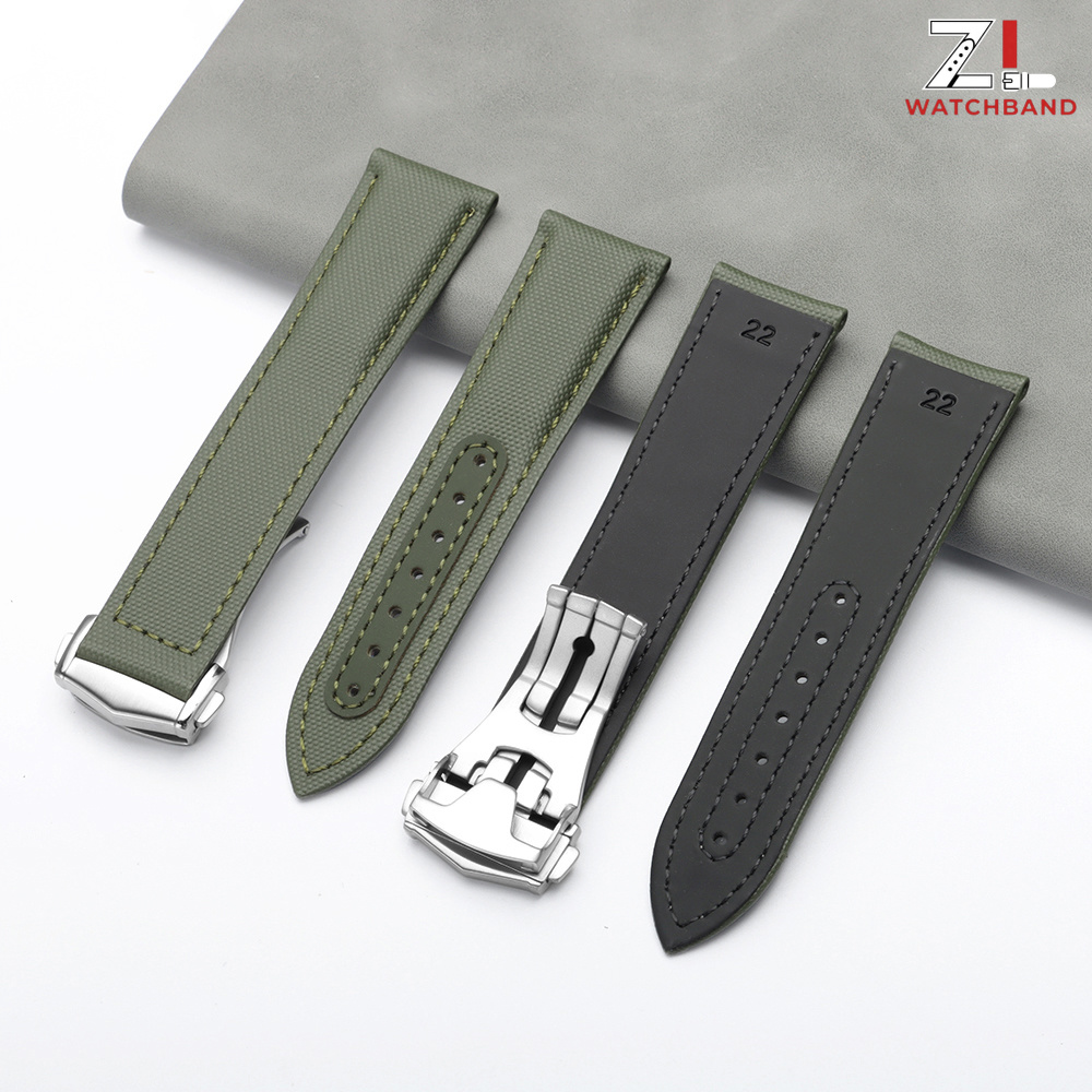 20mm 21mm 22mm Nylon Sailcloth - Omega Watch Speedmaster 评论和价格