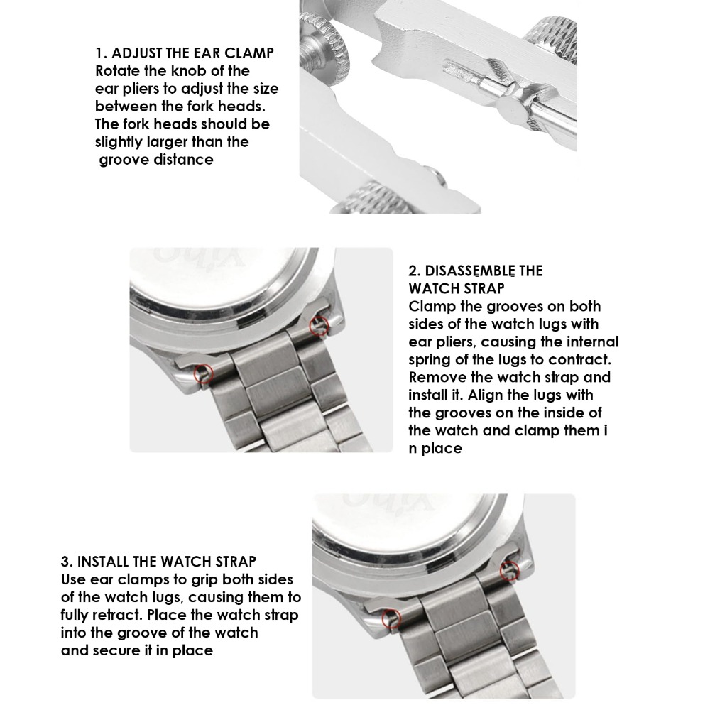 Watch Spring Bar Plier Tool Ki - Spring Bar Tool Set 评论和价格