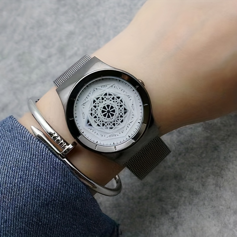 New Concept Creative Pointless - Canvas Strap Watch 评论和价格