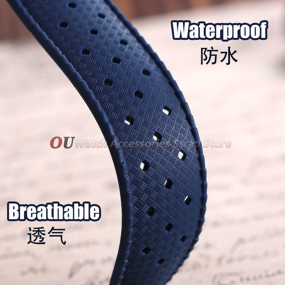 Quick Release Premium Tropical - Rubber Strap Diver 评论和价格