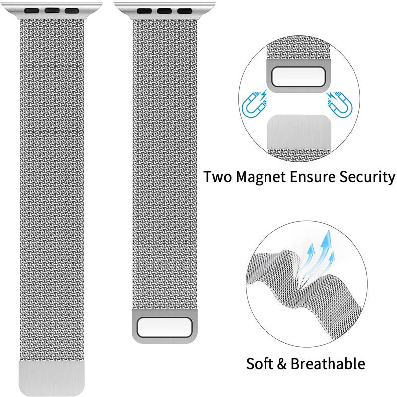 Milanese Loop For Apple Watch  - Milanese Loop Magnetic 评论和价格